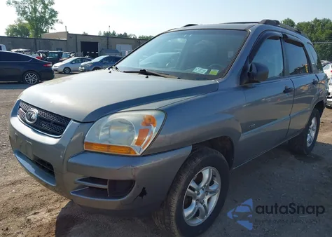 2007 Kia Sportage Ex/Lx z USA, uszkodzony, nr VIN KNDJE723677407778